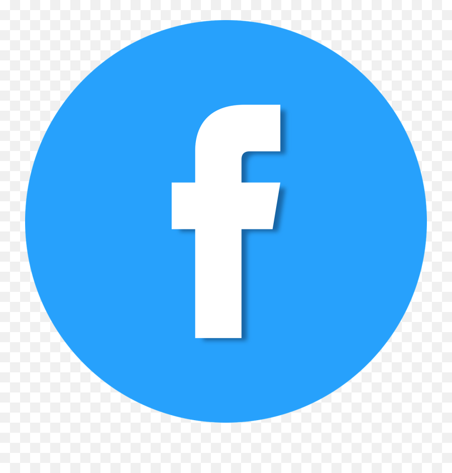 Facebook Icon Flat - Facebook Icon Blue Circle Png,Facebook Icon