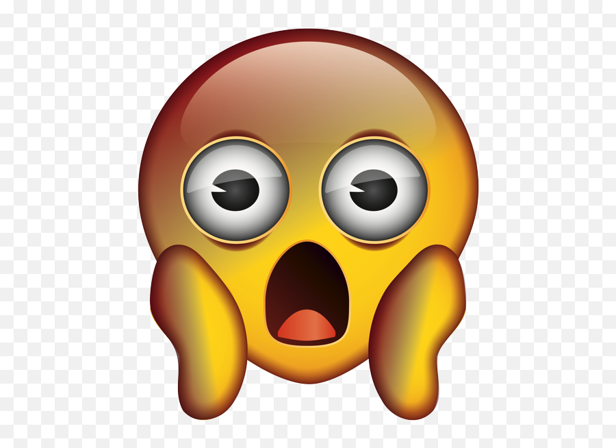 Emoji U2013 The Official Brand Face Screaming In Fear Fitz 0 - Emoji Susto Png,Scared Emoji Png
