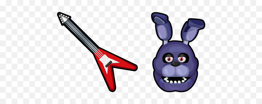 Custom Cursor - Fnaf 1 Cursor Png,Intec Rock Icon Guitar