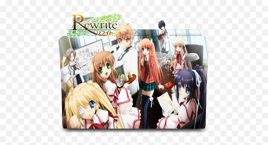 Myanimelist - Rewrite Folder Icon Png,Icon Folder Windows 7 Anime