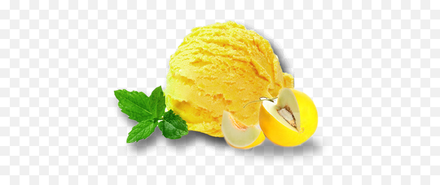 Ice Cream Sorbet Food Scoops - Lemon Ice Cream Scoop Png,Ice Cream Scoop Png