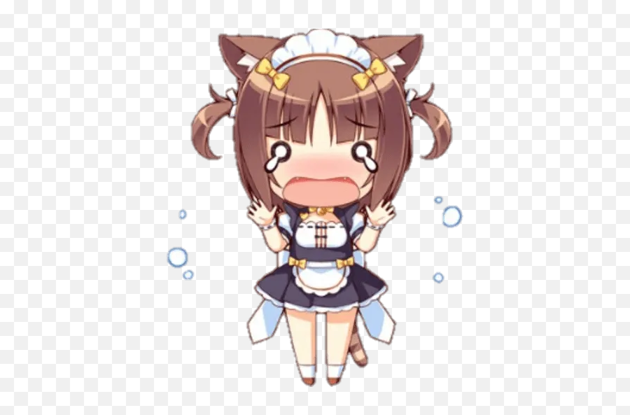 Nekoparau201d Stickers Set For Telegram - Fictional Character Png,Nekopara Vanilla Icon