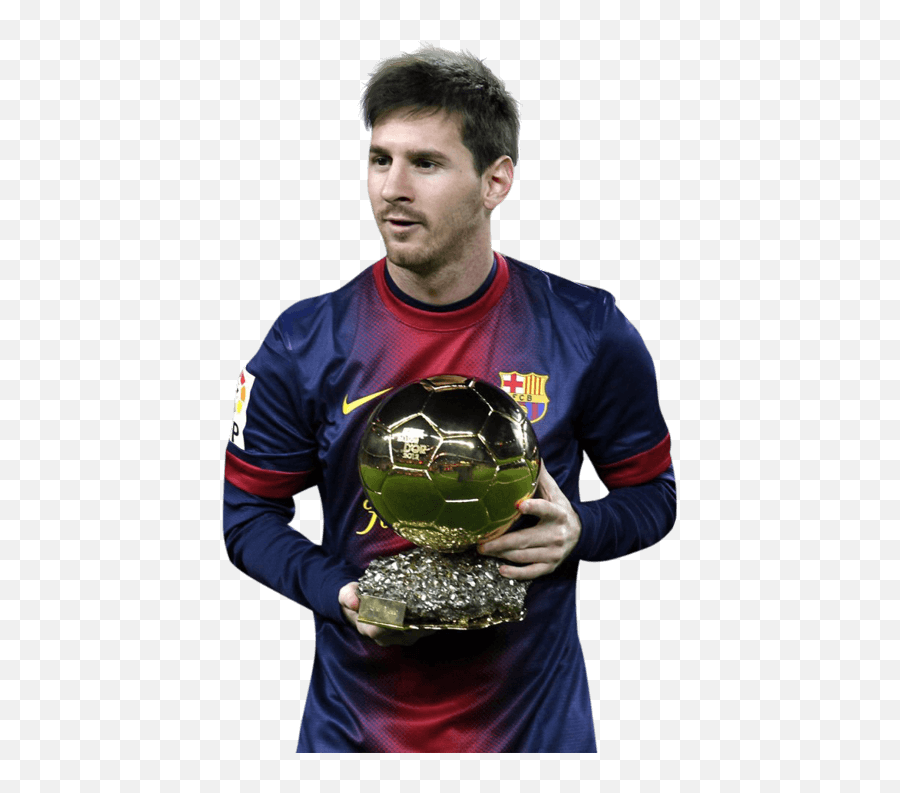 Messi Png Fifa Ballon Dor Trophy - Messi Ballon D Or Png,Ballon Png
