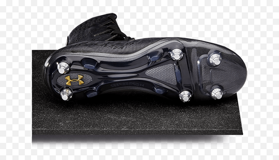 Under Armour Black Gold Rugby Boots Nitro Low D Core Speed - Football Boot Png,Nitro Icon Cleats