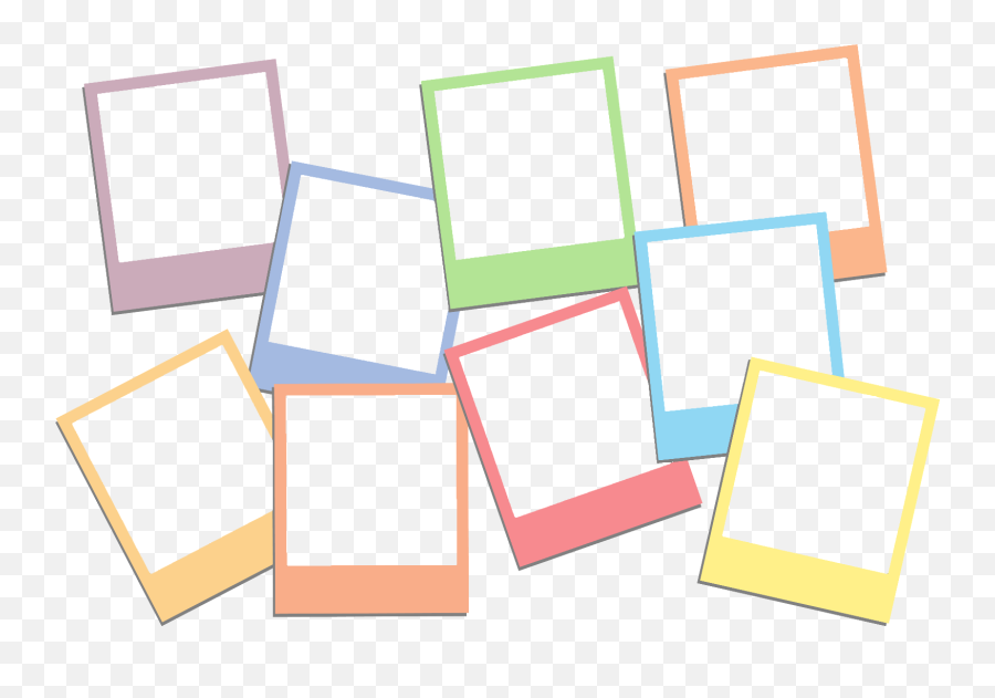 Colorful - Overlay Polaroid It Png,Frame Png Transparent