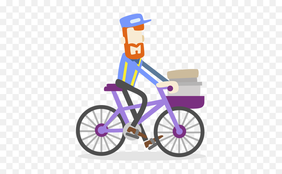 Transparent Png Svg Vector File - Bicycle Clipart,Delivery Png