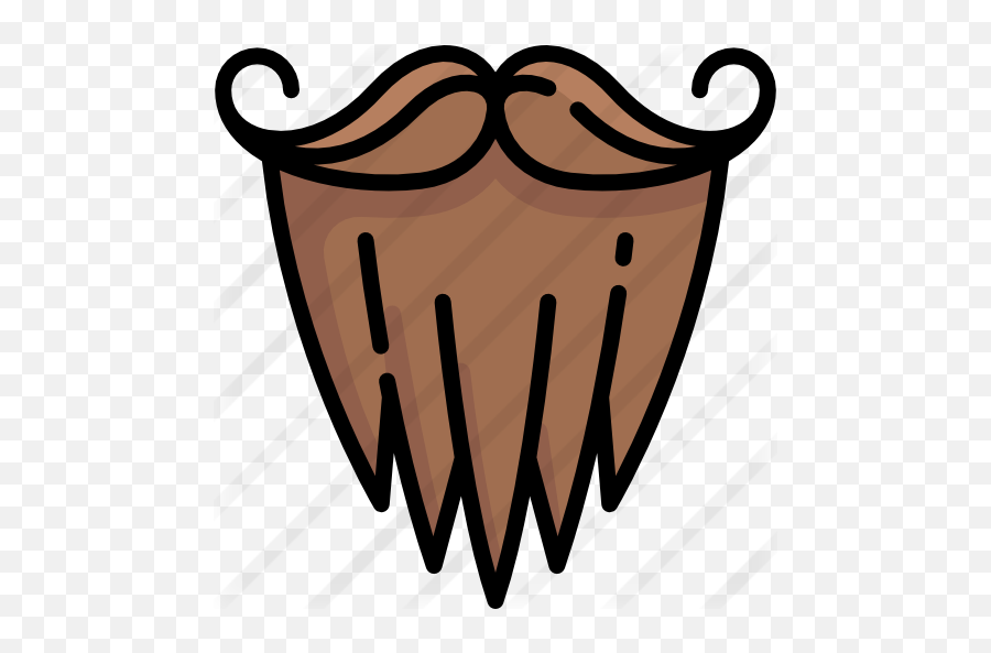 Mustache With Beard - Free Miscellaneous Icons Clip Art Png,Mustaches Logo