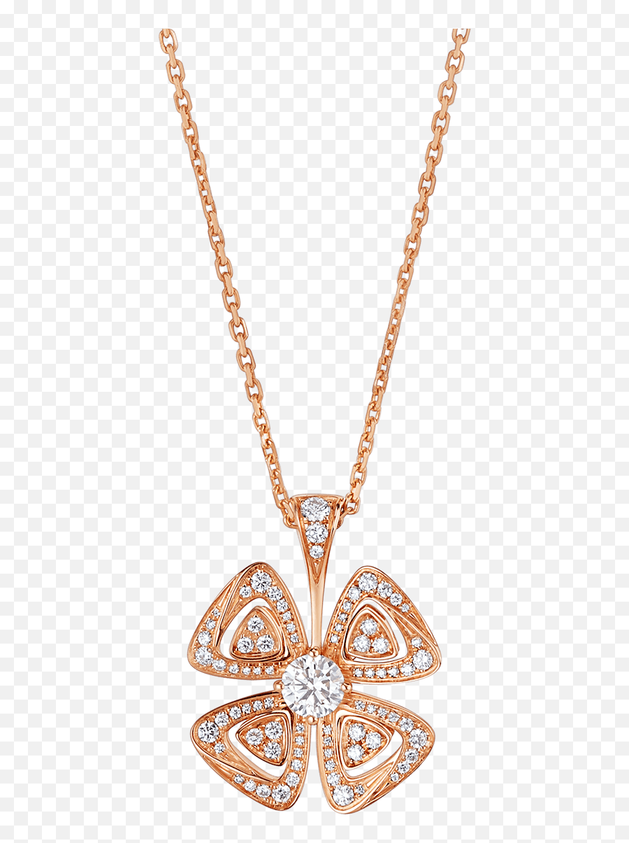 Fiorever Necklace - Bvlgari Iforever Pendant Png,Flower Icon Set