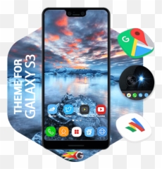 Launcher Theme For Galaxy S3 Neo Apk 10 - Download Iceberg Wallpaper Portrait png
