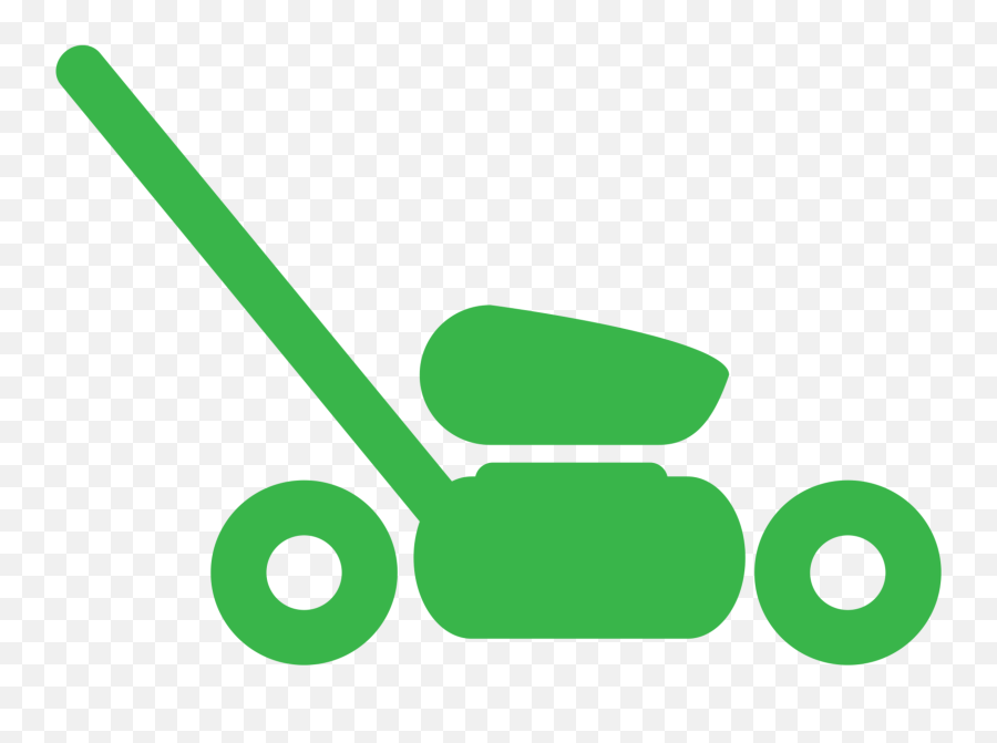 Lawnmower Green Transparent U0026 Png Clipart Free Download - Ywd Silhouette Lawn Mower Clipart,Mower Png