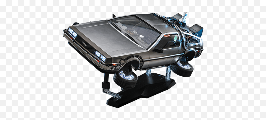Back To The Future 2 - Delorean 16 Scale Time Machine Back To The Future Delorean Hot Toys Png,Delorean Icon