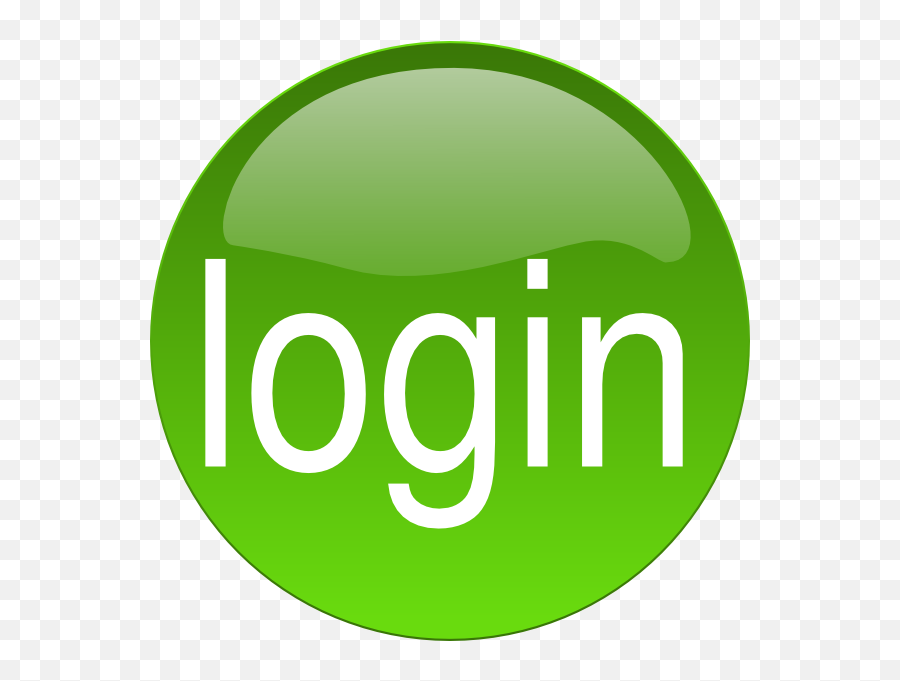 7 Login Button Clipart - Preview Login Icon Butto Green Login Png,User Id Icon