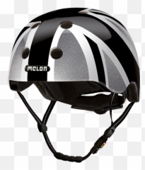 Melon Bicycle Helmet Urban Active Union Jack Plain - png