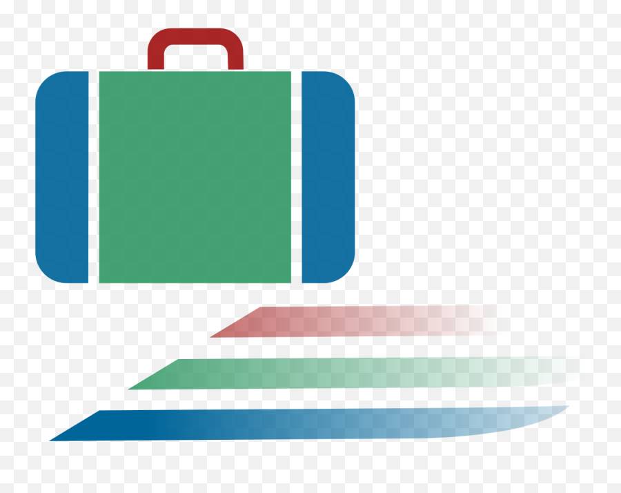 Download Suitcase Icon Blue Green Red Dynamic V14 - Travel Suitcase Png,Suitcase Icon