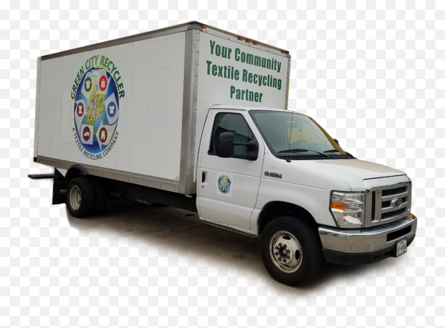 Green City Recycler U2013 A Textile Recycling Company - Commercial Vehicle Png,Box Truck Icon