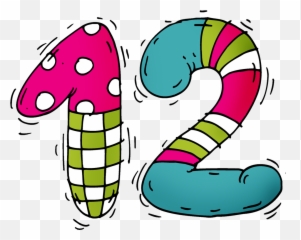 Art 4 Apps - Cartoon Number 12 Clipart png
