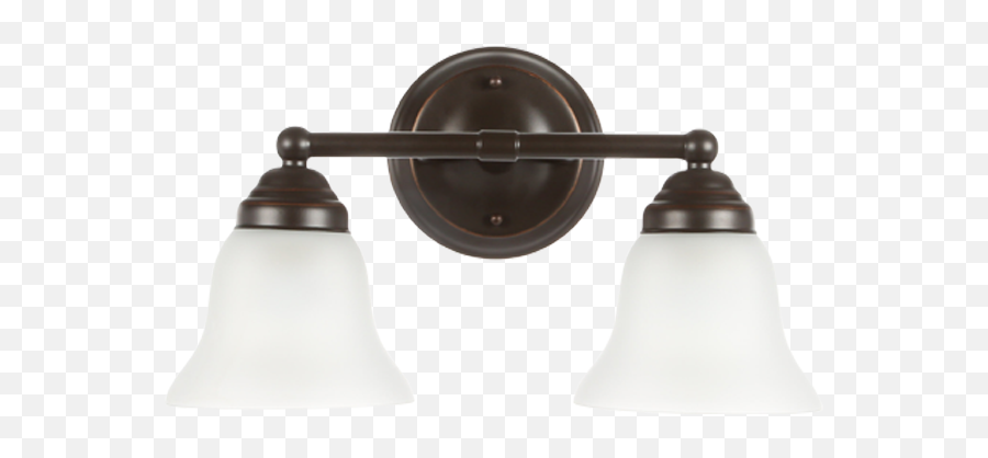 Hampton Bay Ashhurst 2 - Light Oil Rubbed Bronze Vanity Light Bathroom Vanity Lighting Oil Rubbed Bronze 2 Light Png,Windows 8 Orb Icon