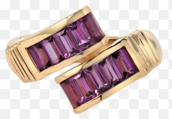Garnet Buckle Ring - Corundum png