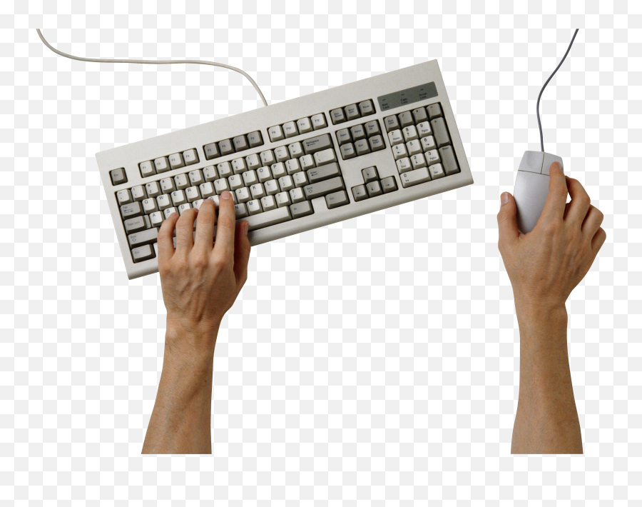 Keyboard Clipart Hand Transparent PNG