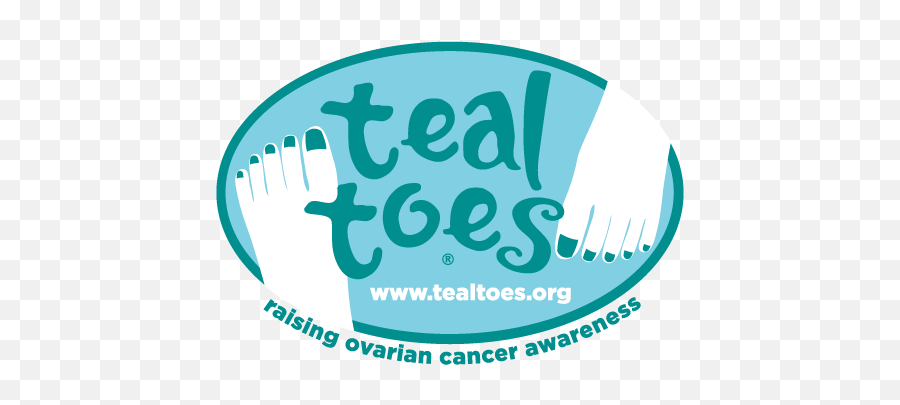 Spread The Word Teal Toes Png Cancer Logos