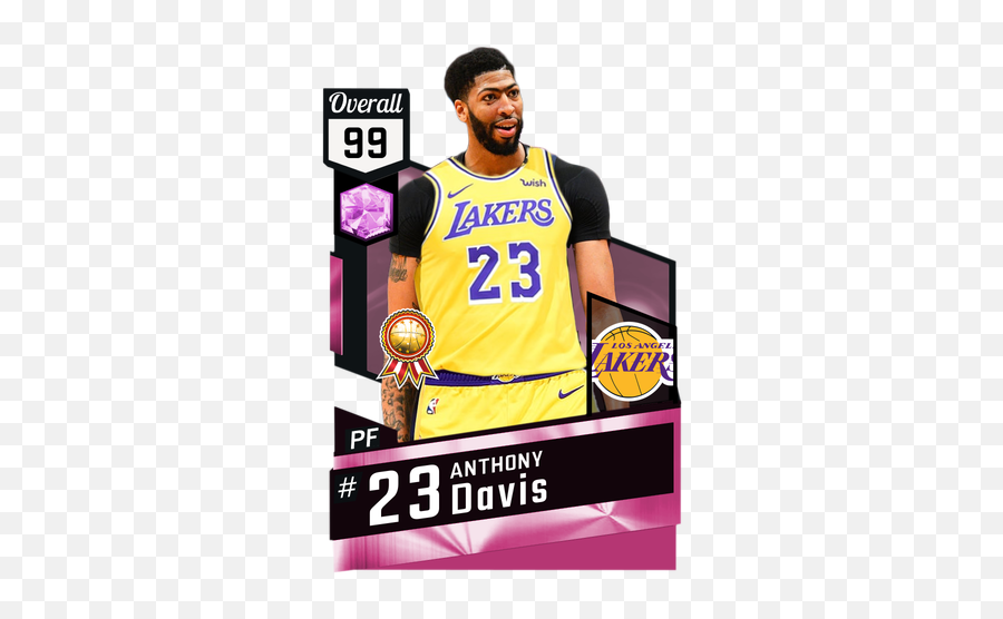 Anthony Davis - Nba 2k17 Custom Card 2kmtcentral Dwight Howard 2k Card Png,Anthony Davis Png