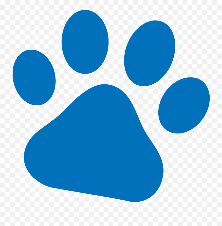 Pals Paw Blue Dog Paw Print Blue Png,Cat Paw Png - free transparent png images - pngaaa.com