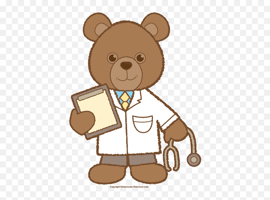 Teddy Bear Doctor Clipart - Teddy Bear Doctor Clipart Png,Doctor Clipart Png
