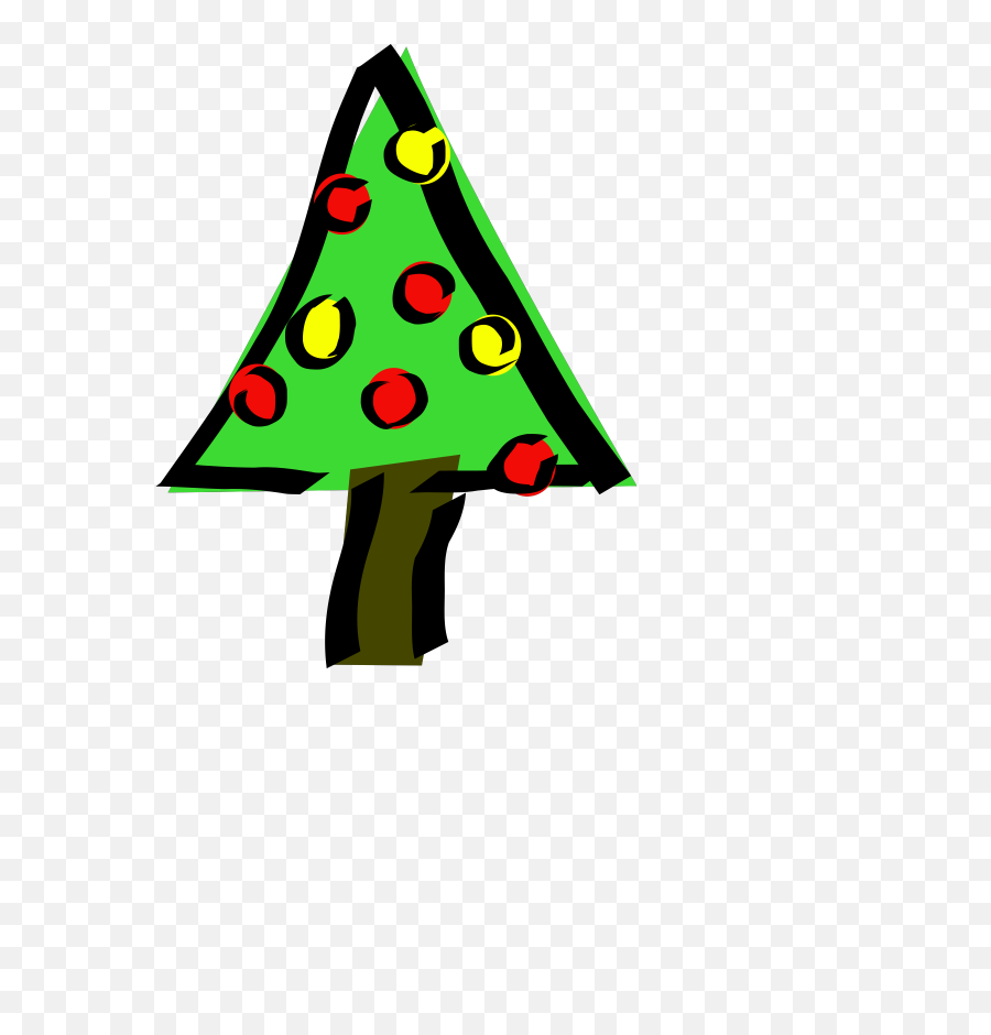 Christmas Tree Svg Vector File Clip Art - Christmas Tree Clip Art Png,Are Png Files Vector