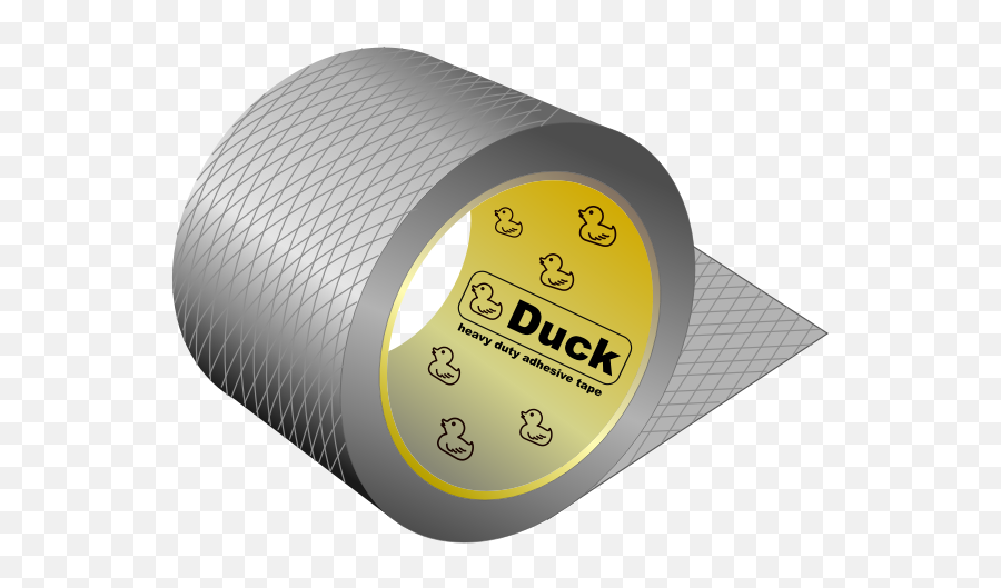 Duck Adhesive Tape Free Svg - Transparent Background Roll Png Images Duct Tape,Tape Transparent Png