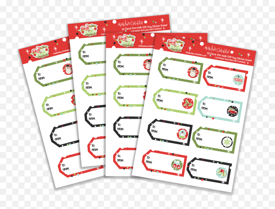 Christmas Stickers For Gifts Presents Tags Treats - Parallel Png,Gift Tag Png