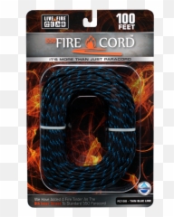 550 Firecord - Thin Blue Line 100 Feet Parachute Cord Png,Thin Blue Line Png
