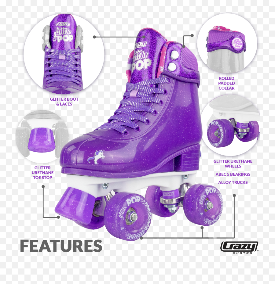 Purple Glitter Png - Purple Glitter Roller Skate Wheels,Purple Glitter Png
