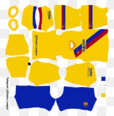 Dream League Soccer - Kits 2020 Barcelona png