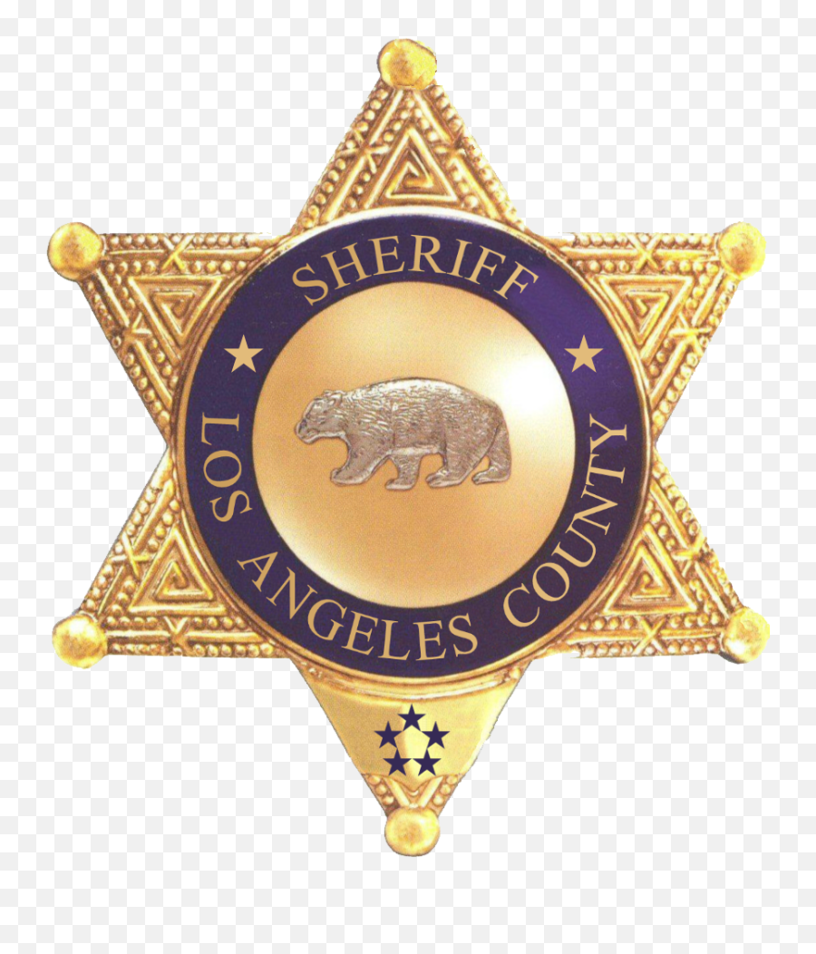 Sheriff Star Png 6 Image - Los Angeles County Sheriff Badge,Sheriff Badge Png