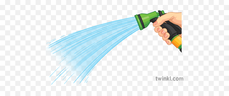 Hosepipe Watering Water Spray Spout - Water Hose Water Png,Water Spray Png