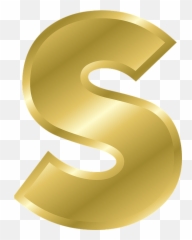 Letter S Lowercase - Letter S In Silver Png,S Png