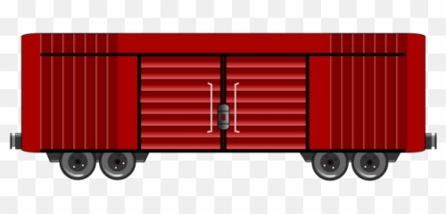 Wagon - Train Free Clip Art For Download Rail Car Clip Art Png,Wagon Png