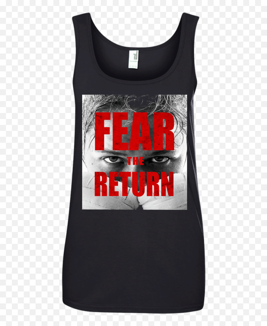 Official Ronda Rousey - Fear The Return Tee Ladiesu0027 100 Active Tank Png,Ronda Rousey Png