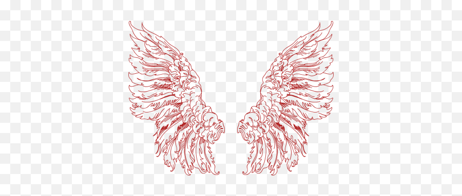 Download Hd Angel Wings Png Clipart Images - Illustration,Angel Wing Png