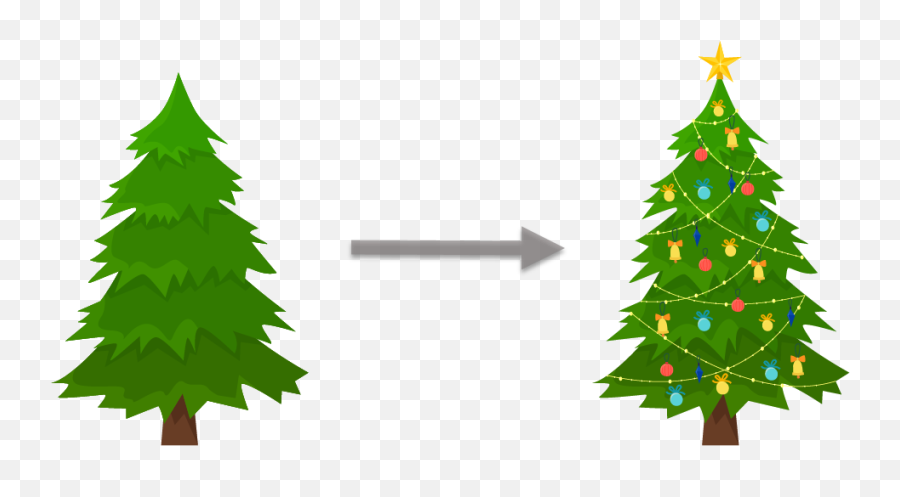 Dianne Haikudoodle - Christmas Tree Png,Tinsel Png