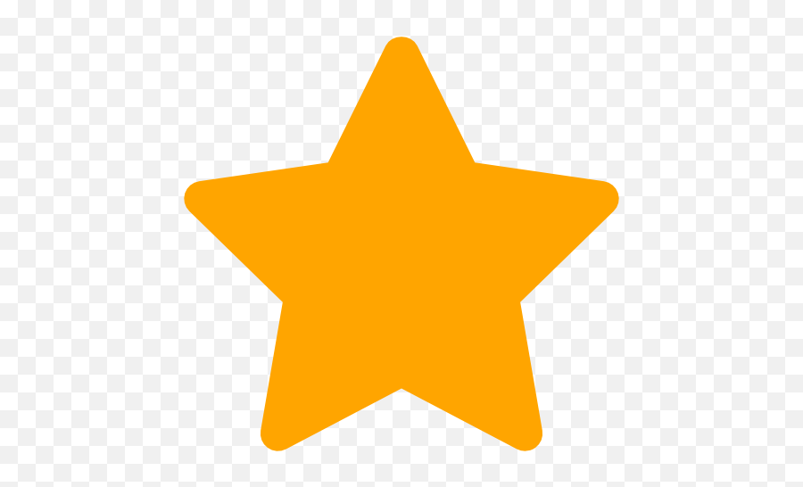 All Star Icon - Star With Soft Edges Png,Orange Star Png