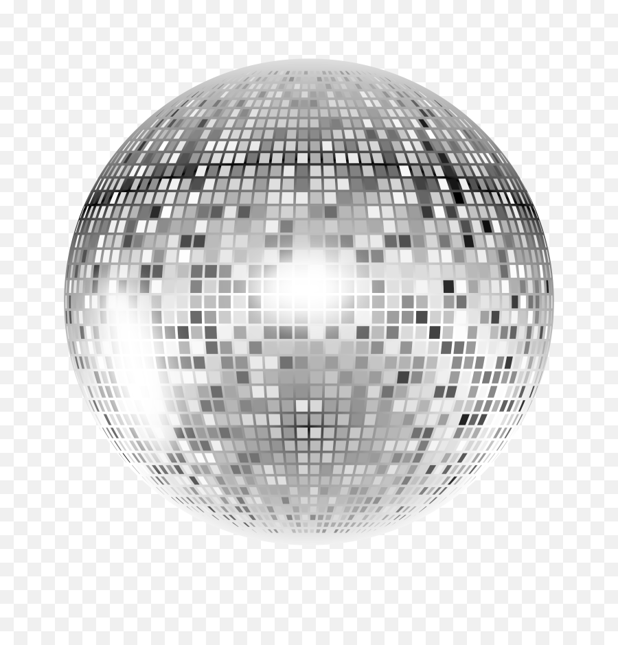 Ball Monochrome Photography Sphere Png - Transparent Background Disco Ball Png,Disco Ball Png