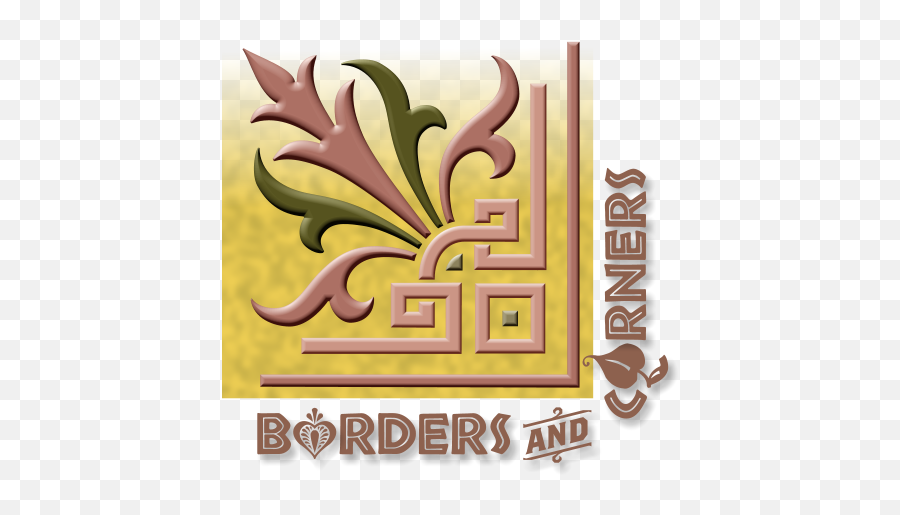 Vintage Corner Borders Png Page Border Design - Decorative,Invitation Border Png