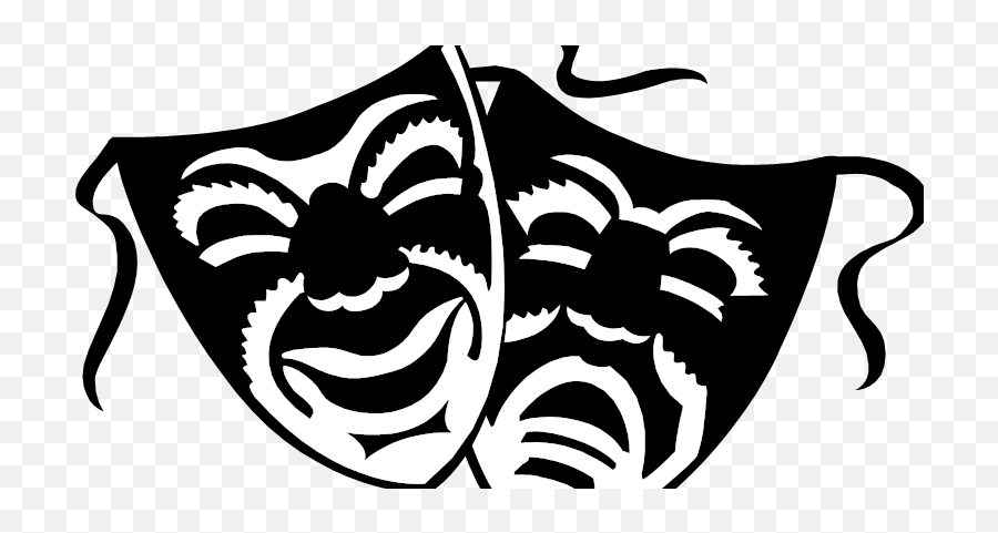 Theater Workshop Nfwm - Clown Face Sad Happy Png,Drama Mask Png