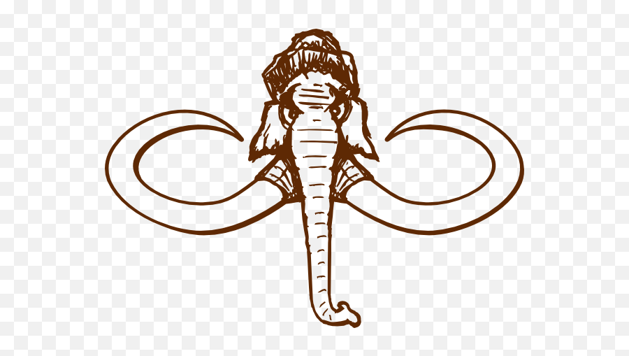 Mammoth Clip Art - Vector Clip Art Online Woolly Mammoth Drawing Png,Mammoth Png