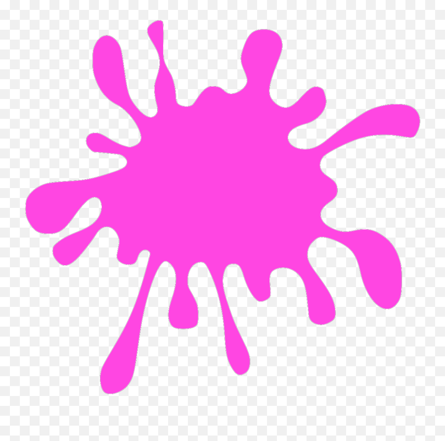 Pink Ink Splash Svg Vector Clip Art - Svg Purple Colour Splash Clipart Png,Ink Splash Png