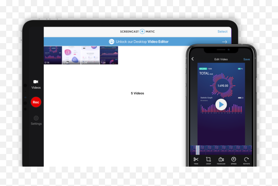 Capture Your Iphone And Ipad Screen Recorder U0026 Video - Screencast O Matic Ipad Png,Iphone Png Transparent