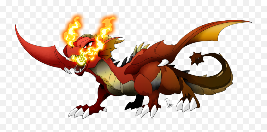 Download Dormin - Kanna Dragon Fire Horn Male Oc Oc Dragon Fire Pokemon Png,Dragon Transparent Background