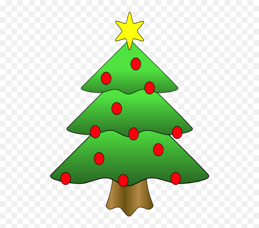 Christmas Tree Lights Png - Clipart Christmas Tree,Christmas Tree Lights Png