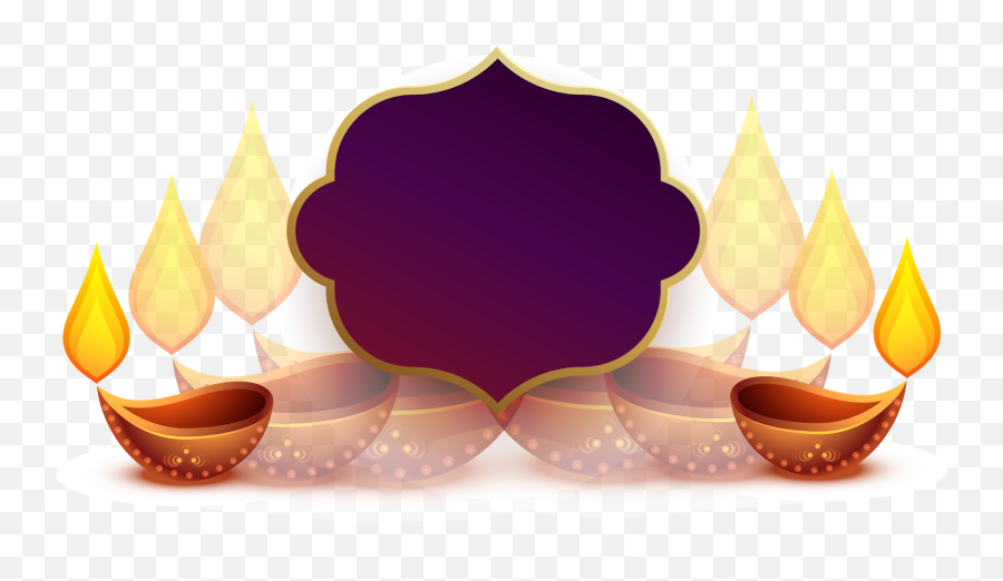 Diwali Oil Lamp Png Clipart - Oil Lamp Deepavali Png,Aladdin Lamp Png